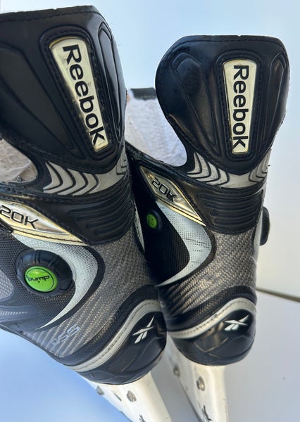 Reebok 20K Hockey Skates,Canada made, 8.5 with Marsblade 280