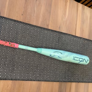 2026 Rawlings Icon Composite USSSA Certified Bat (-5) 25 oz 30" (Used)