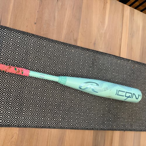 2026 Rawlings Icon Composite USSSA Certified Bat (-5) 25 oz 30" (Used)
