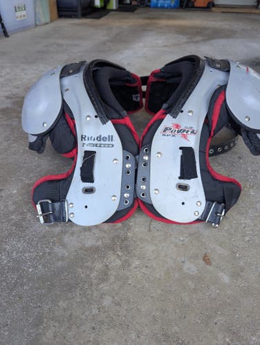 Large Adult Riddell Power SPX Shoulder Pads