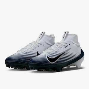 new men's 8 Nike Zoom Air Vapor Pro 1 Football Cleats White navy hm8850 104