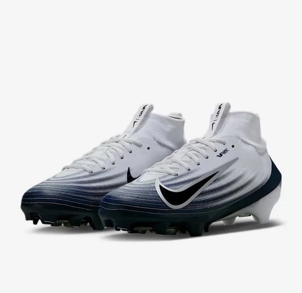 new men's 8 Nike Zoom Air Vapor Pro 1 Football Cleats White navy hm8850 104