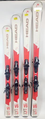 Used $600 Head V-Shape V6 Skis &Tyrolia PR10 GW Bindings sizes 149 163 170 177cm