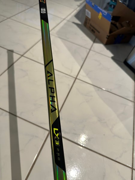 Intermediate Warrior Alpha LX3 Pro Left Hand Hockey Stick W03 (Used)