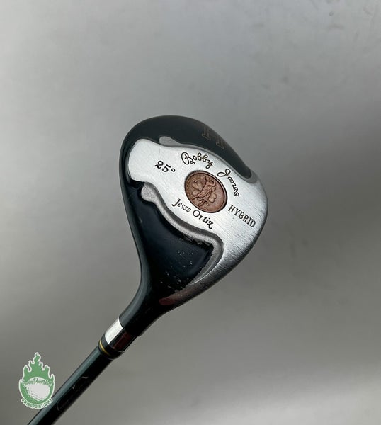 Used RH Bobby Jones By Jesse Ortiz Hybrid H4 25* Stiff Flex Graphite Golf Club