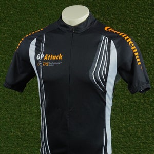 MENS LARGE CUORE CONTINENTAL GP ATTACK CYCLING JERSEY TPS GP FORCE FULL-ZIP VGC