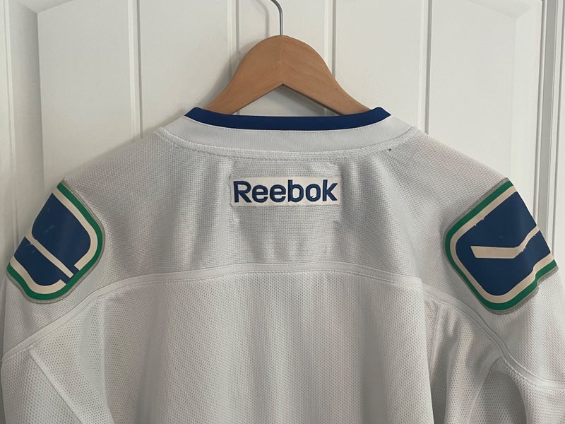 Authentic CCM Vancouver Canucks West Coast Express White Jersey Size XL