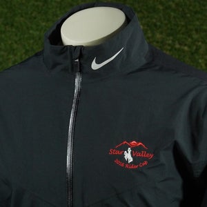 MENS XL NIKE GOLF STORM-FIT 5 JACKET FULL ZIP LONG SLEEVE BLACK, VGC