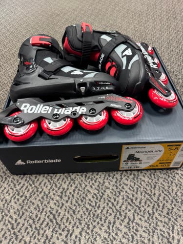 Rollerblade Microblade size 5-8 Inline Skates Regular Width Size 5 (New)