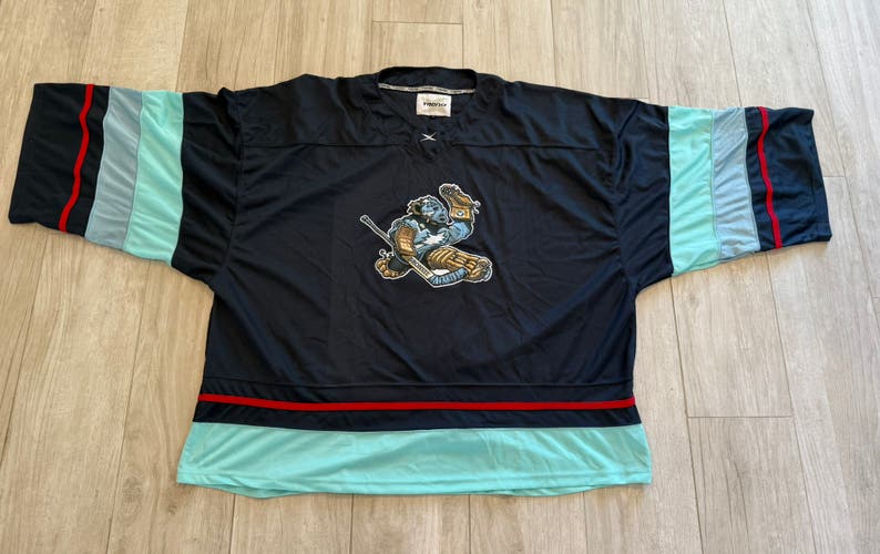 Goalie Cut Jersey - Kraken Colorway