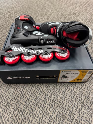Rollerblade Microblade Inline Skates Size 2-5 (New)