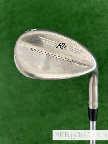 Titleist Vokey SM9 Brushed Steel 54 Degree Wedge / Wedge Flex