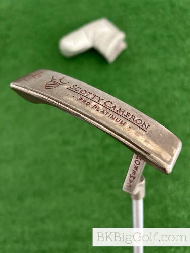 Titleist Scotty Cameron Pro Platinum Laguna 2.5 Raw Finish 33 Putter