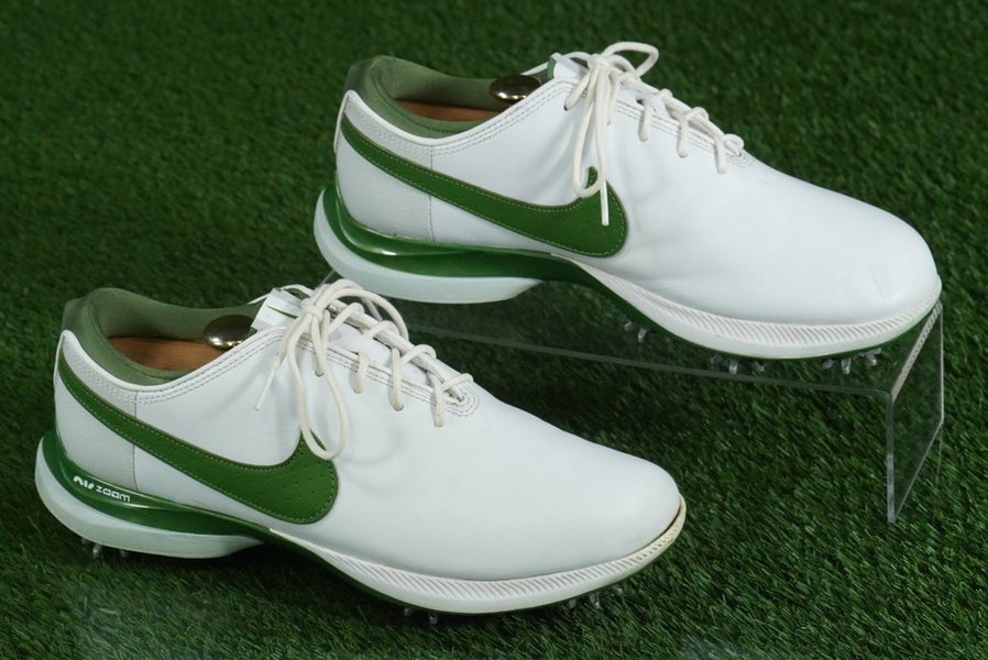 NIKE AIR ZOOM VICTORY TOUR 2 GOLF SHOES MENS 10 WHITE TREELINE GREEN, DJ6569-102