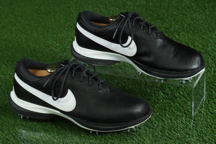 NIKE AIR ZOOM VICTORY TOUR 2 GOLF SHOES MENS 10, BLACK / WHITE ~ DJ6569-001
