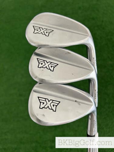 PXG 0311 Forged Chrome 3 Wedge Set (50, 54, & 58 Degrees)