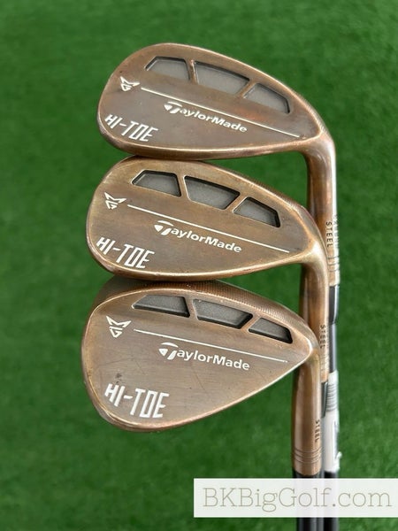 Taylormade MG Milled Grind Hi-Toe Copper 3 Wedge Set (50, 54, & 60 Degrees)