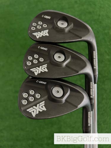 PXG Sugar Daddy II Black 3 Wedge Set (50, 56, & 60 Degrees)