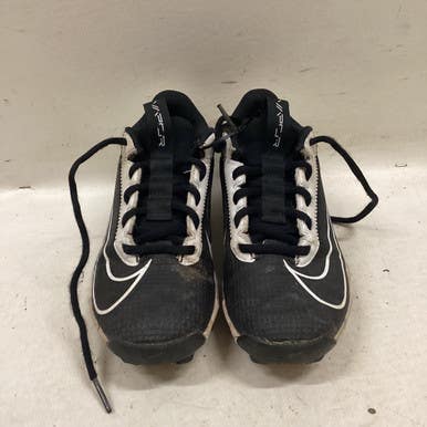 Used Nike VAPOR BB/SB Cleats Black And White Junior 02 11725-S000489941