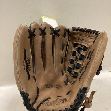 Used Rawlings PM130 BB/SB Glove LH Throw Brown And Black 13" 11725-S000491144