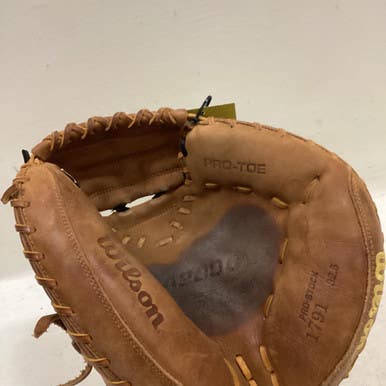 Used Wilson 1791 PRO-STOCK BB/SB Catchers RH Throw Brown 32 1/2" 11725-S000491169
