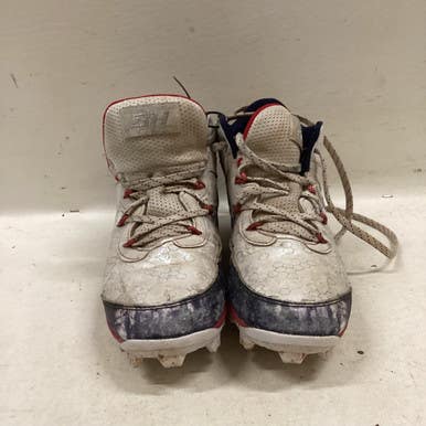 Used Under Armour Adult FB Cleats White Senior 5.5 11725-S000491183