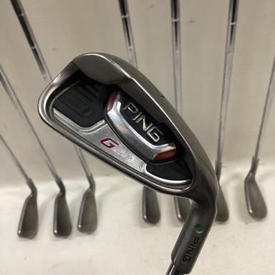 Used Ping G20 GREEN DOT Mens Iron Set RH 4I-GW/AW 11725-S000491203