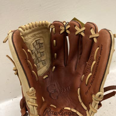 Used Rawlings GGE12BCS BB/SB Glove RH Throw Chocolate And Almond 12" 11725-S000491204