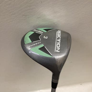 Used Tour Edge REACTION Womens Fairway Wood RH 3 Wood 11725-S000491226