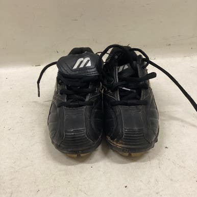Used Mizuno BB CLEATS SZ 12K BB/SB Cleats Black Youth 12.0 11725-S000491243