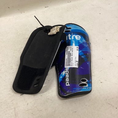 Used Mitre Soccer Shin Guards Junior Royal Blue Junior 11725-S000491245