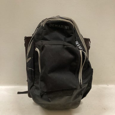 Used Demarini 2 BAT BACKPACK BB/SB Player Backpack Black 11725-S000491264