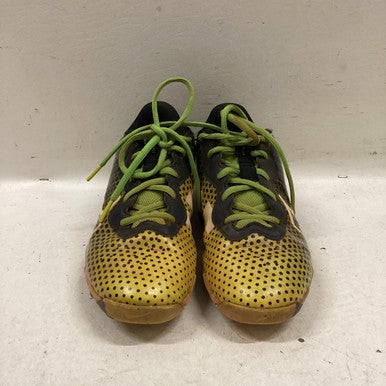 Used Nike DIAMOND BB CLEATS BB/SB Cleats Black And Yellow Junior 05.5 11725-S000491348