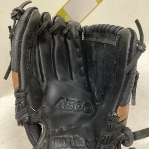 Used Wilson A0502ZS12 BB/SB Glove LH Throw Brown And Black 12" 11725-S000491931