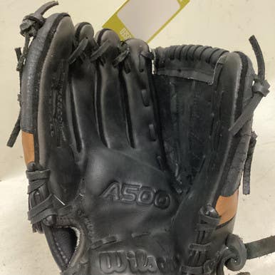 Used Wilson A0502ZS12 BB/SB Glove LH Throw Brown And Black 12" 11725-S000491931