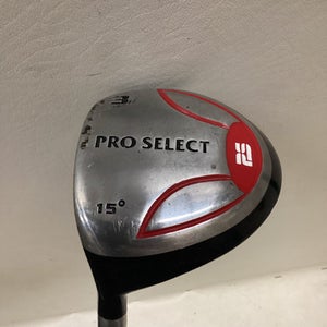 Used Pro Select 3 WOOD LH Mens Fairway Wood LH 3 Wood 11725-S000491940