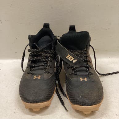 Used Under Armour BH BB/SB Cleats Black Junior 06 11725-S000491935