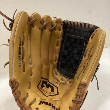 Used Franklin 22602L BB/SB Glove LH Throw Gold 12 1/2" 11725-S000491605