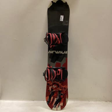 Used Airwalk JR SNOWBOARD Boys Board/Binding Black 114 cm 11725-S000491618