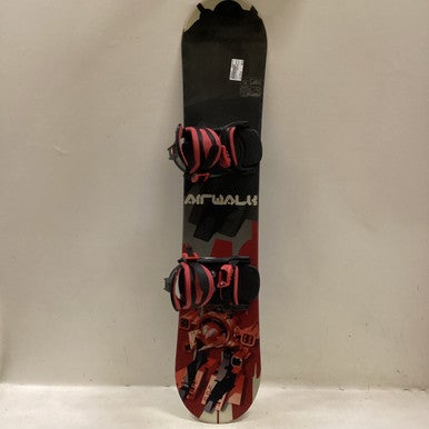 Used Airwalk JR SNOWBOARD Boys Board/Binding Black 114 cm 11725-S000491618