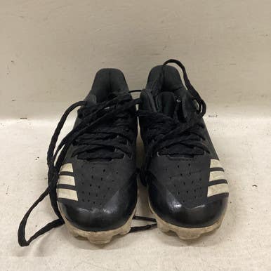 Used Adidas BB CLEATS BB/SB Cleats Black Youth 12.0 11725-S000491620