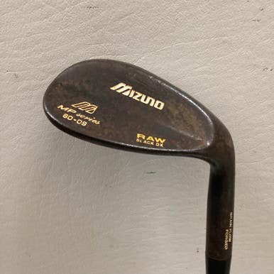 Used Mizuno MP SERIES RAW BLACK OX Golf Wedge Mens RH 60 Degree 11725-S000491649
