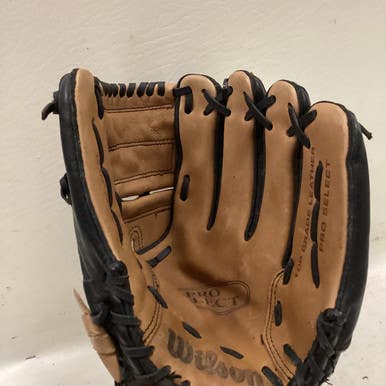 Used Wilson A2476 BB/SB Glove RH Throw Brown And Black 12 1/2" 11725-S000491659