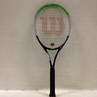 Used Wilson BLADE FEEL 26 Junior Tennis Racquet Green 26" 11725-S000491689