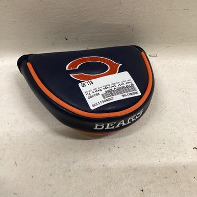 Used TEAM GOLF CHICAGO BEARS PUTTER COVER Golf Accessory 11725-S000491756