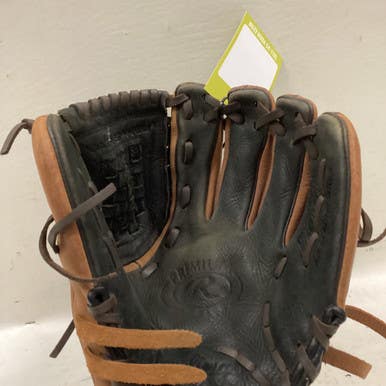Used Rawlings D115BBDBPT BB/SB Glove RH Throw Brown And Black 11 1/2" 11725-S000489672