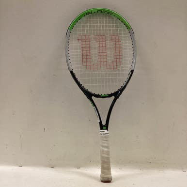 Used Wilson BLADE FEEL 25 Junior Tennis Racquet Green 25" 11725-S000489686