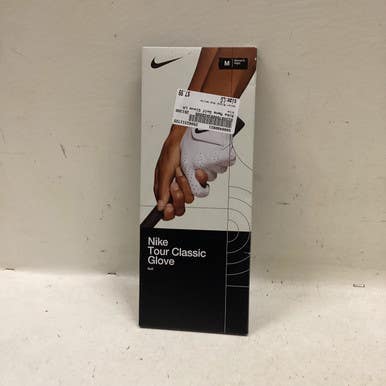 Used Nike Mens Golf Glove Black And White LG 11725-S000490921