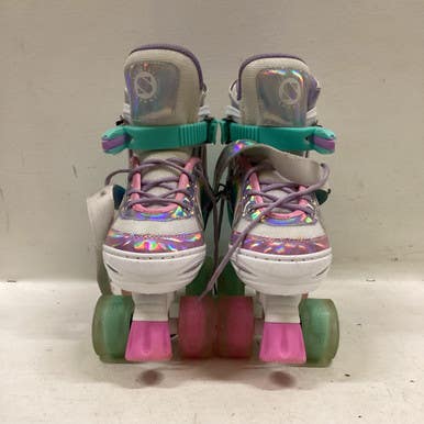 Used SULIFEEL SKATES 13C-3 Junior Roller Quad Skates Mirror Adjustable 11725-S000491004