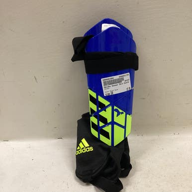 Used Adidas Soccer Shin Guards Adult Royal Blue Senior 11725-S000491094